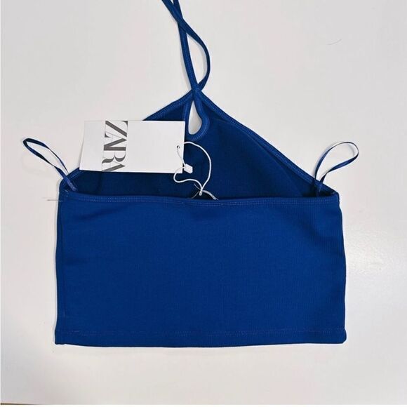 ZARA Cut Out Crop Top NWT - Picture 5 of 12